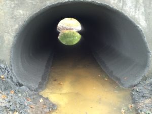 After the CentriPipe system has been installed.